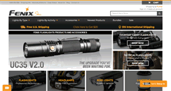 Desktop Screenshot of fenix-store.com